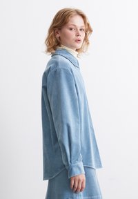 Marc O'Polo DENIM LSL - Skjortebluser - petrol blue