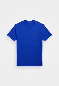 JERSEY POCKET T-SHIRT - T-paita - blue saturn