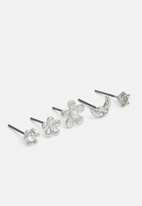 Pieces 20 PACK EARSTUDS - Auskari - silver-coloured