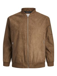 JJEROCKY - Chaquetas bomber - cognac