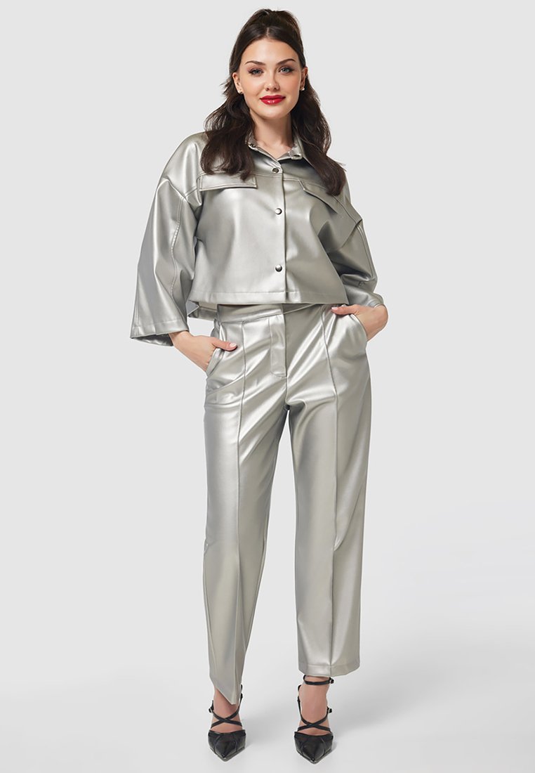 Closet Lichte jas zilverkleurig