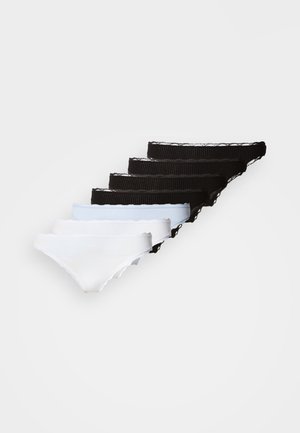 7 PACK - Stringit - black/white/light blue