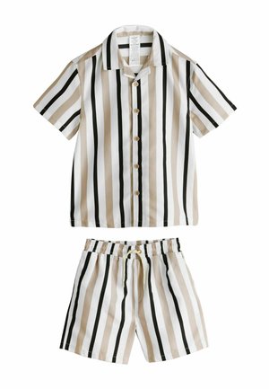 REGULAR FIT - SWIM SET - Swimsuit - neutral stripe