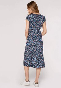 Apricot DITSY MILKMAID MIDI - Freizeitkleid - navy