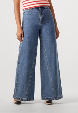 WIDE SUPER CHANTELL
 - Flared Jeans - mid vintage blue