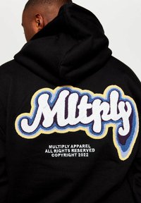 Multiply Apparel Mikina s kapucí - black