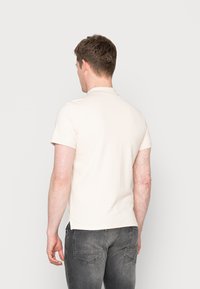 TOM TAILOR BASIC WITH CONTRAST - Polo - soft buttercream
