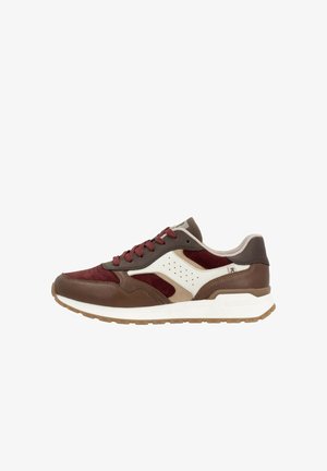Rieker Sport Sneaker low - zimtbraun rubinrot