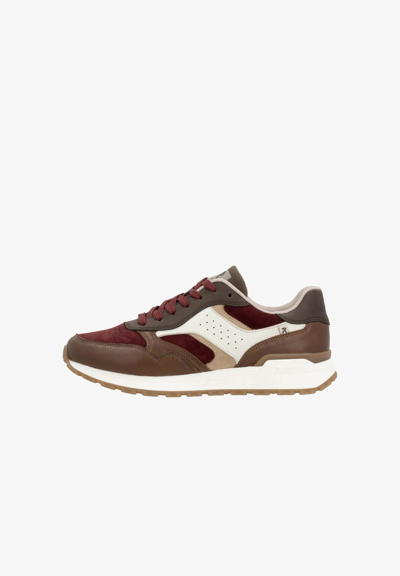 Rieker Sport Trainers - zimtbraun rubinrot