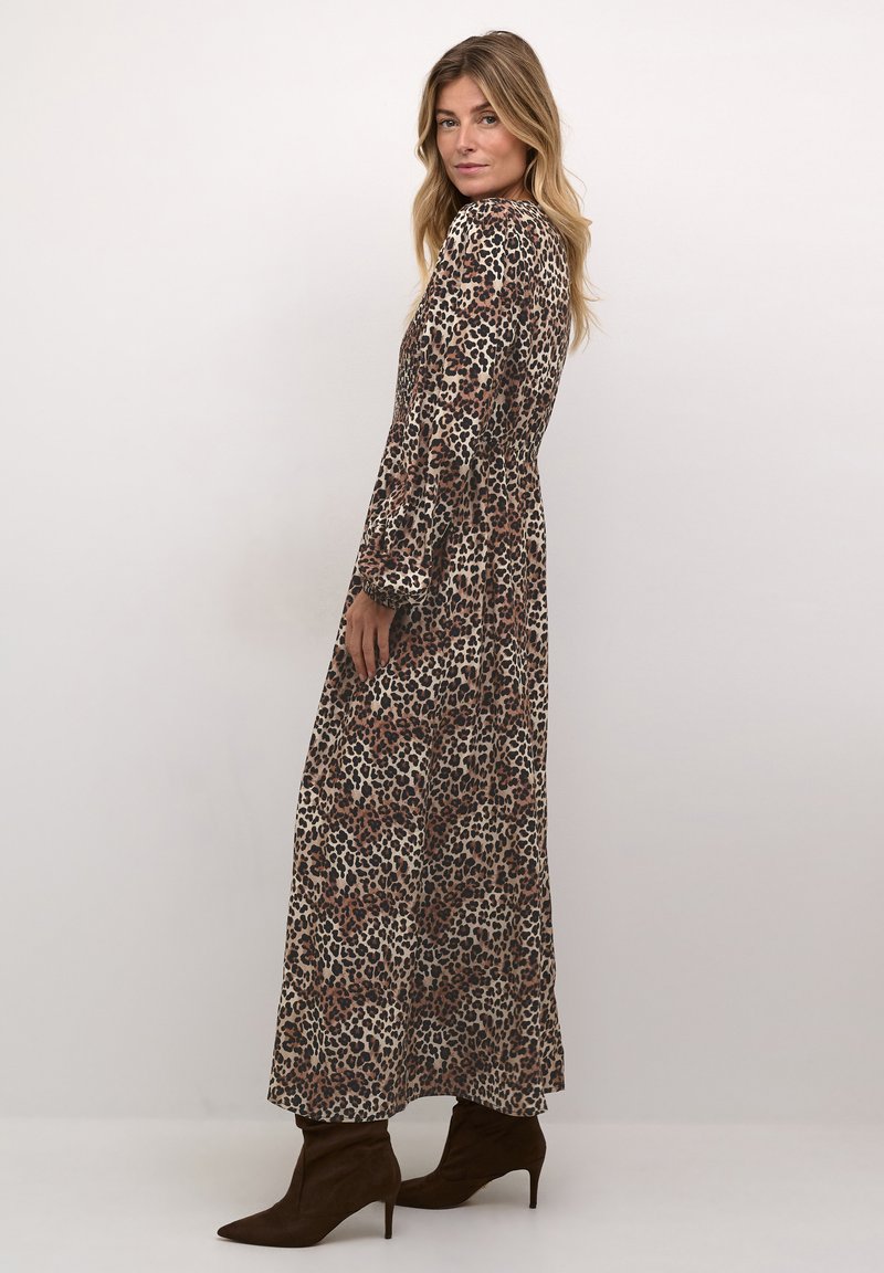 Cream Maxi dress - leopard mix/brown - Zalando