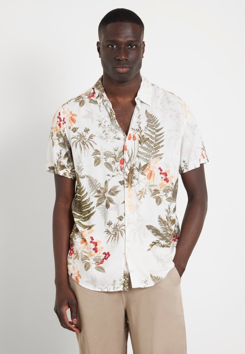 Guess ALLOVER - Camicia - mehrfarbig  weiß