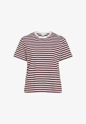 VILA, T-SHIRT RUNDHALS - Trükipildiga T-särk - port royale