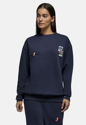 Saē, SWEATSHIRT ISHI JOJO NAVY FEMME - Sweatshirt - bleu