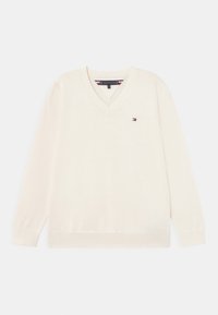 Tommy Hilfiger ESSENTIAL V NECK - Pullover - ivory petal