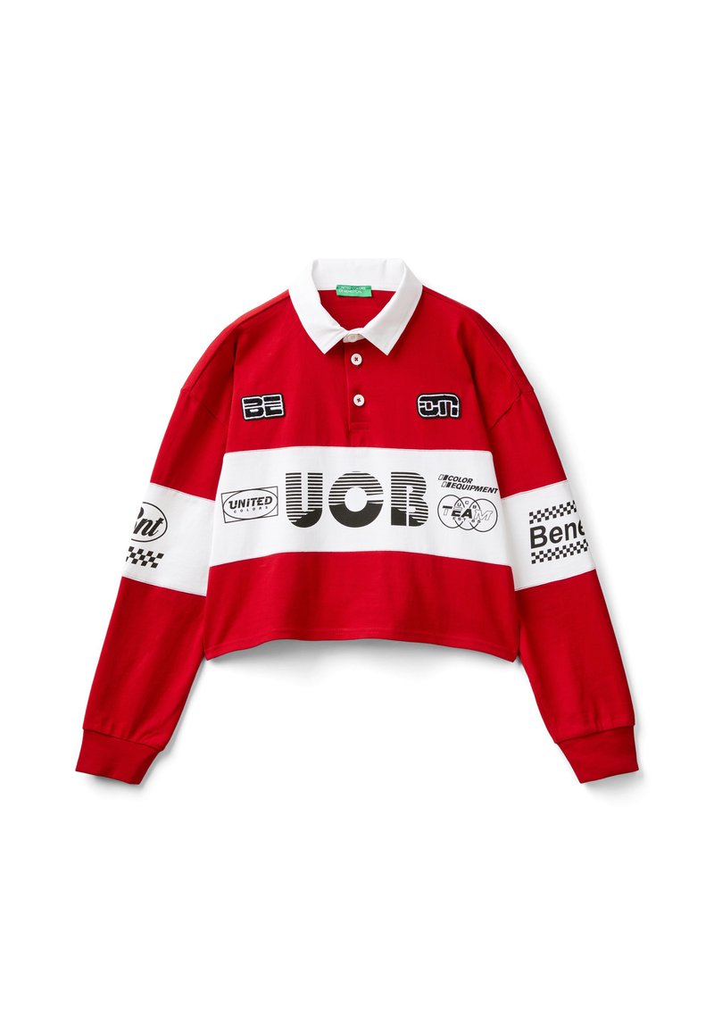 United Colors of Benetton Poloshirt rood