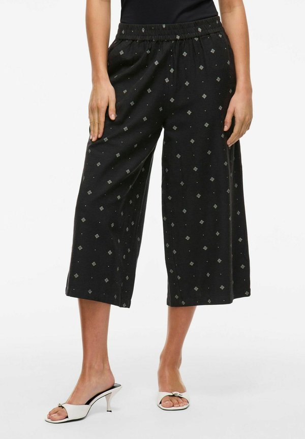 CROPPED HIGH WAIST - Stoffhose