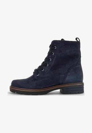 Gabor Bottines à lacets - blue