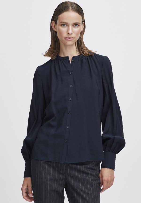 BYILANO - Button-down blouse - total eclipse