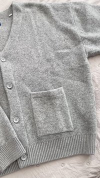 Jack & Jones PREMIUM JORWINTER CROPPED  - Adīta jaka - light grey melange