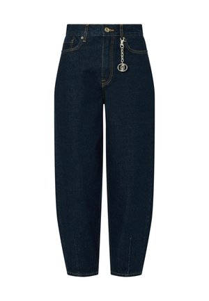 LIU JO, LIU JO HIGH-WAISTED BOYFRIEND JEANS - Τζιν χαλαρής εφαρμογής - blue denim
