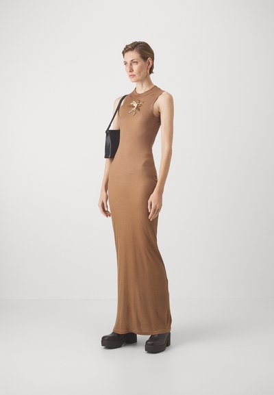 HOUSE OF JAFFA SEA - Vabalt langev kleit - brown