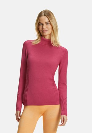 FALKE, Strickpullover - radiant orchid