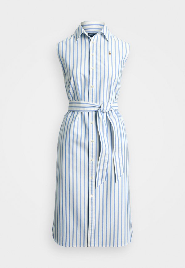 BELTED STRIPED OXFORD SHIRTDRESS - Shirt dress4