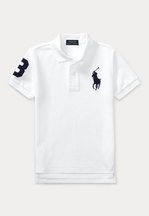 Polo Ralph Lauren, BIG PONY COTTON MESH POLO SHIRT 2-6Y - Polo - white