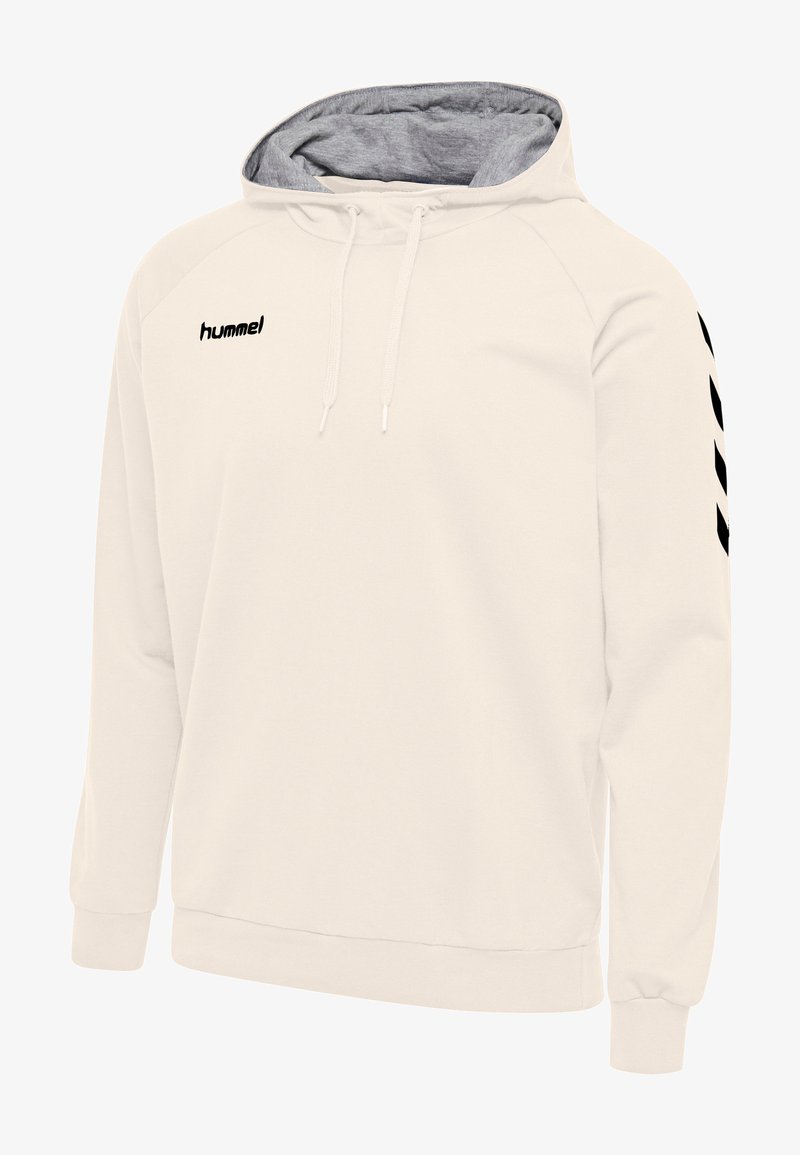 Hummel HMLGO - Felpa con cappuccio - egret melange