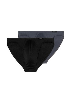 2 PACK - Slip - schwarz/grau