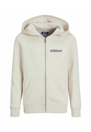 KAPUZENPULLOVER LOGO JUNIOR - Užtrauktuku užsegamas treningas - moonbeam