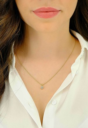 MUAU Schmuck, GRIFF-FASSUNG  - Pendentif - gelbgold-coloured