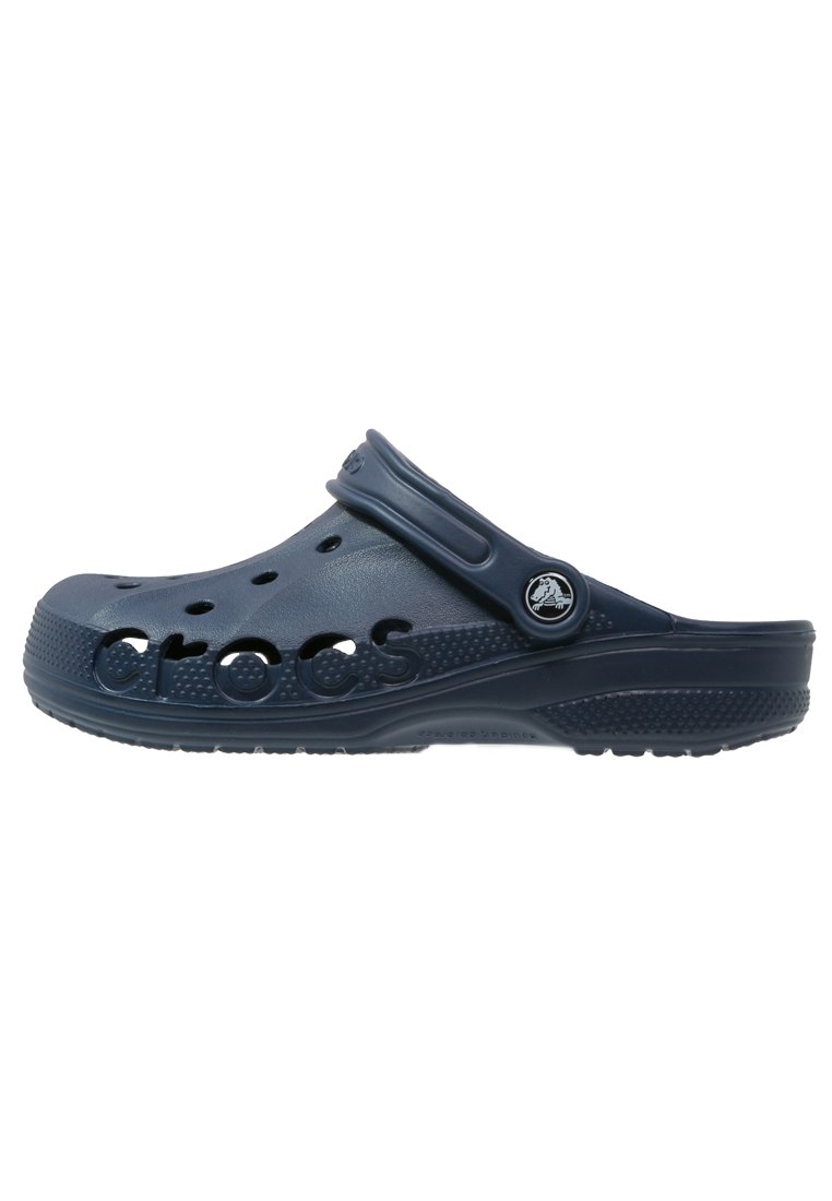 Crocs Pantolette flach blau