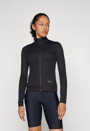 WOMENS FULL ZIP - Treningsjakke - black/grey