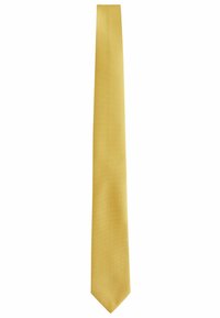 TEXTURED - Kravata - mustard yellow