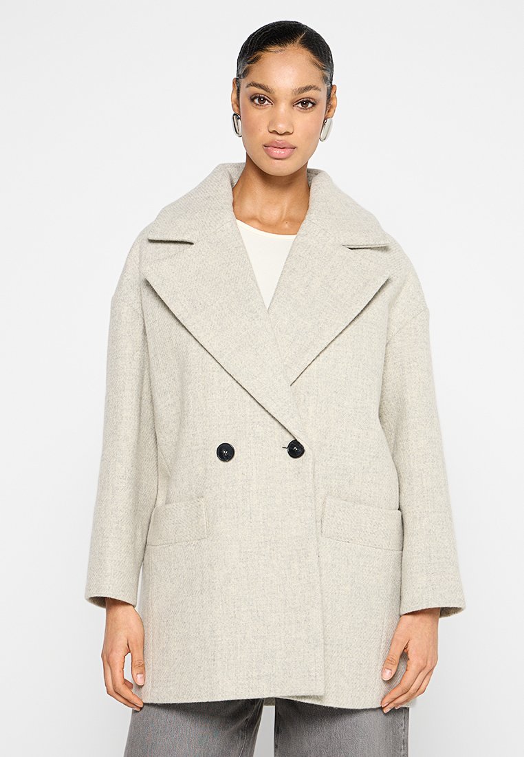 Iro Mantel lichtgrijs