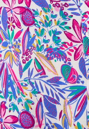 Damart, CLIMATYL - TUNISIAN COLLAR SHORT SLEEVE - Bluse - pink foliage