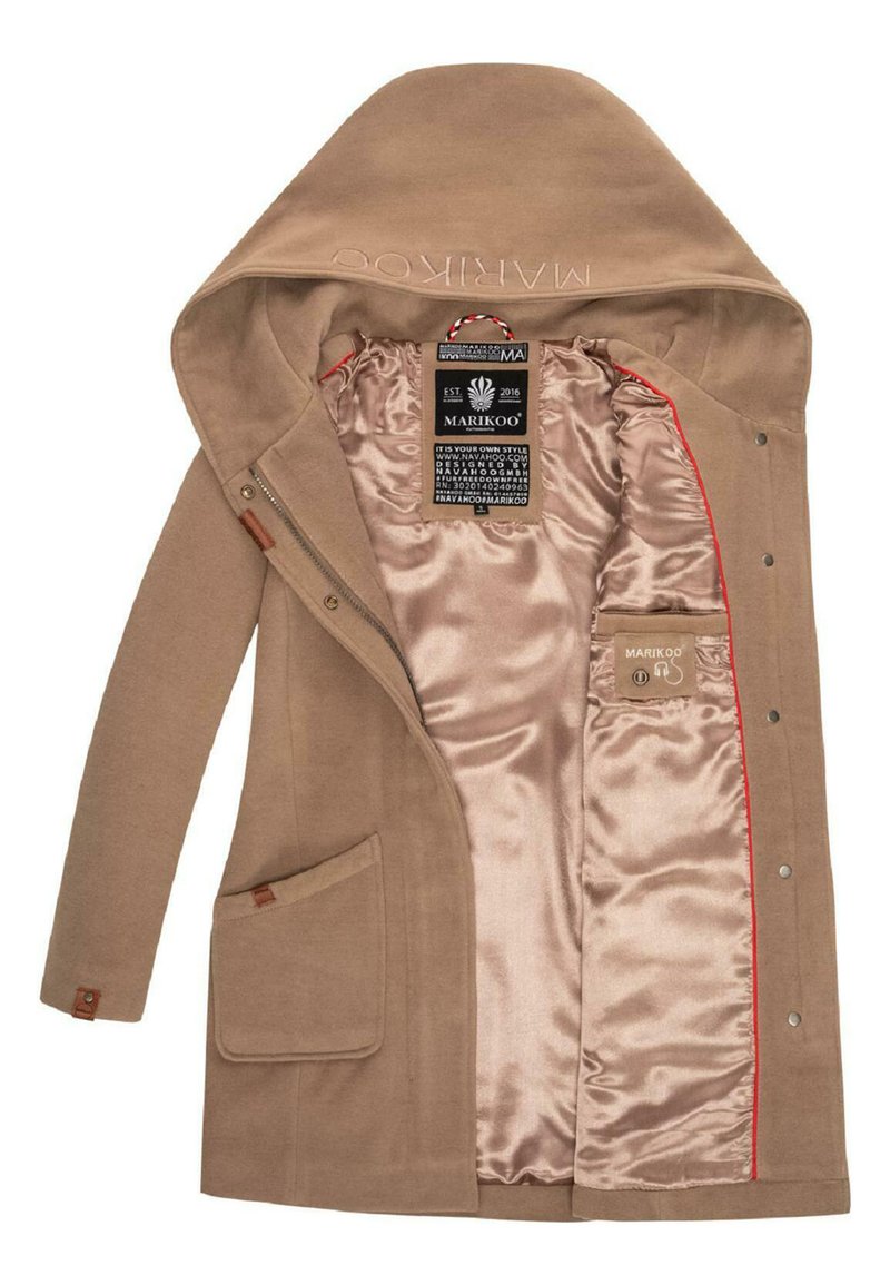 Damen Parkas | Marikoo Wintermantel taupe grey/taupe - GO94986 Damen Parkas | Marikoo Wintermantel taupe grey/taupe - GO94986