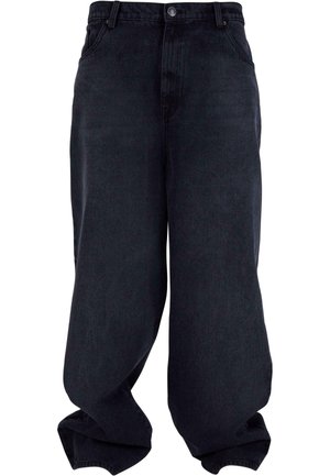 Urban Classics HEAVY OUNCE - Laza szabású farmerek - black washed