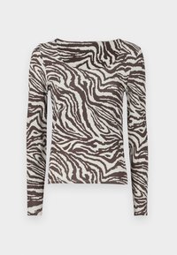 Seleccionado, dark brown