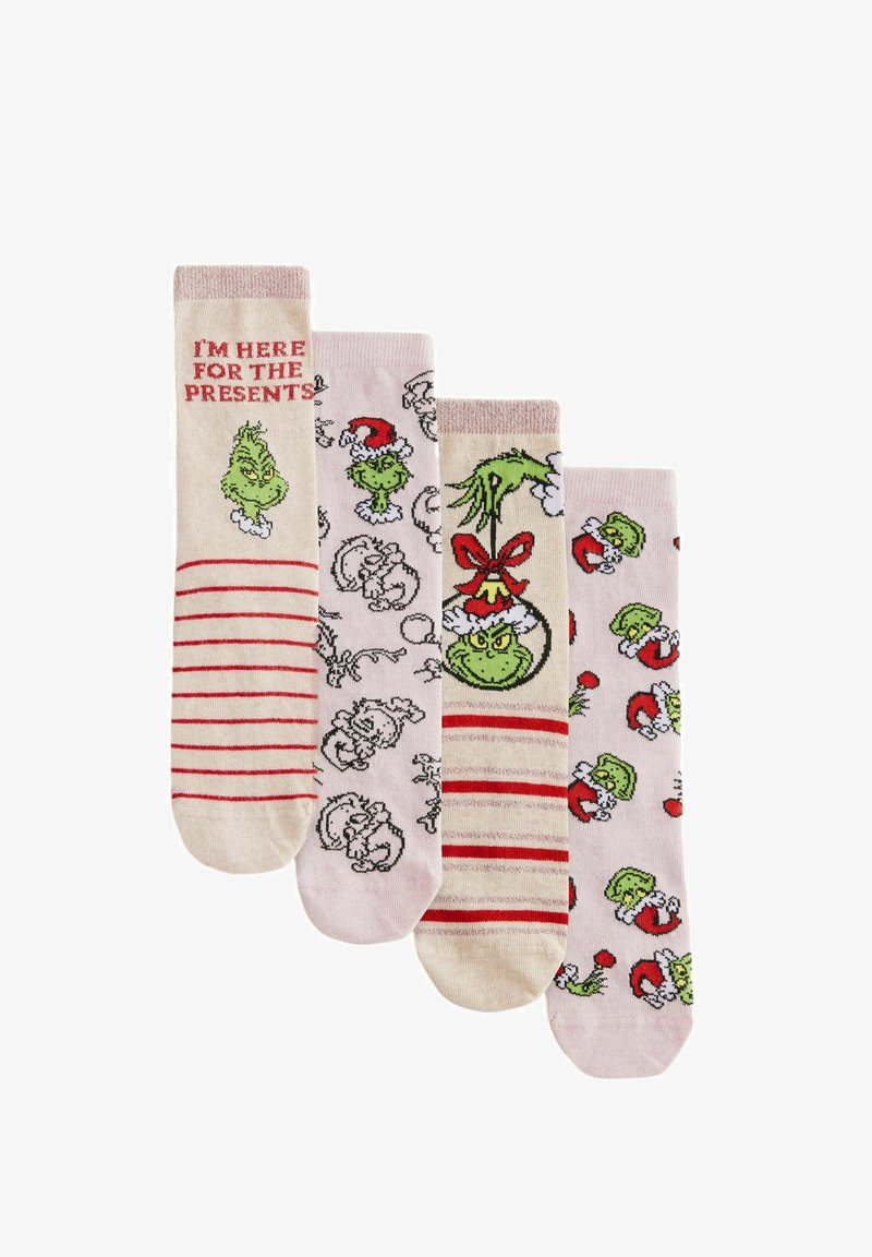 Next CHRISTMAS ANKLE 4 PACK - REGULAR FIT - Sokid - the grinch