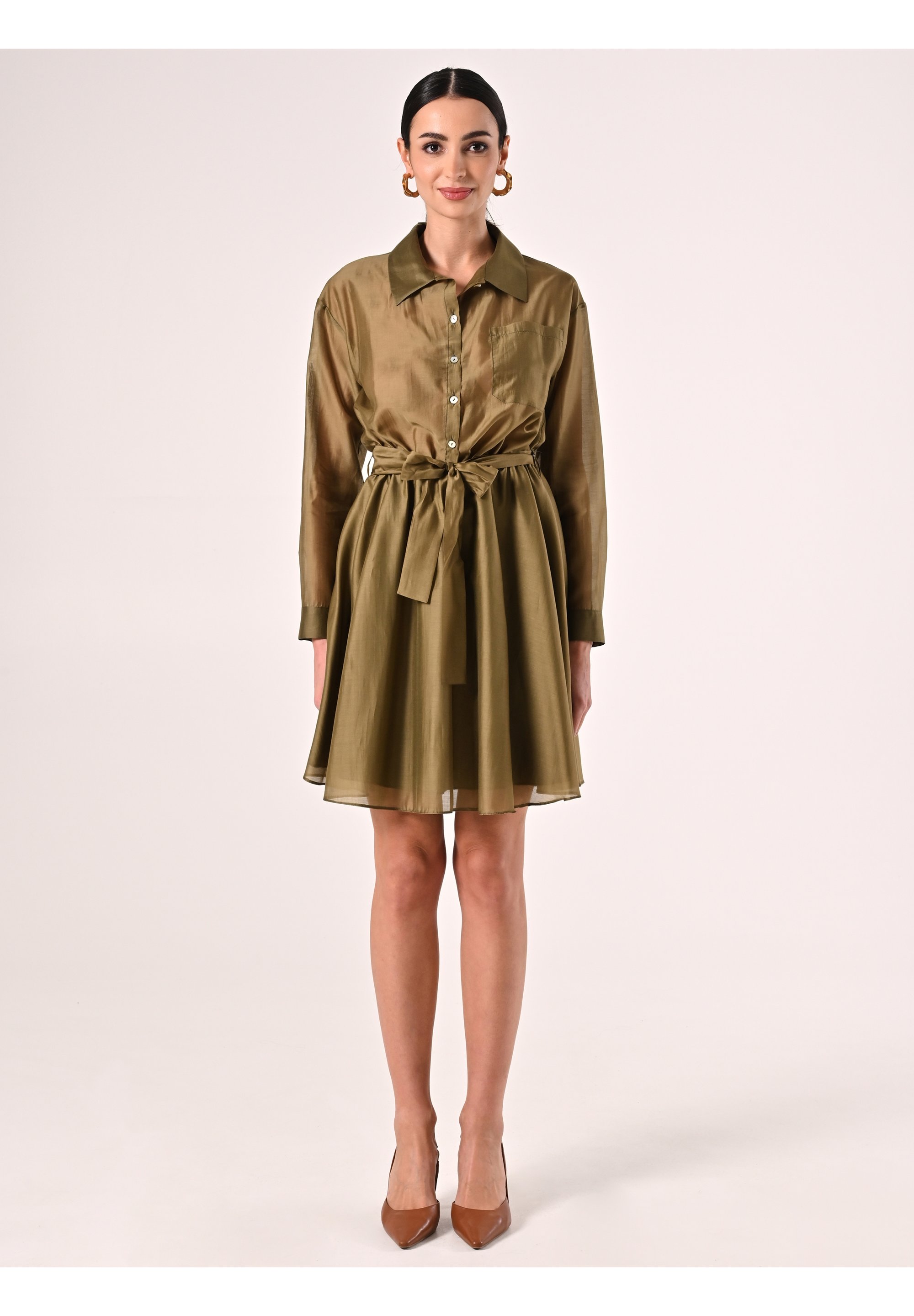 Rinascimento SHIRT DRESS Blousejurk green/groen gemêleerd