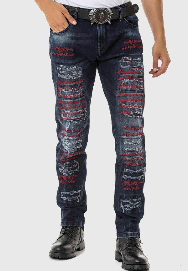 Jeans Straight Leg - dunkelblau