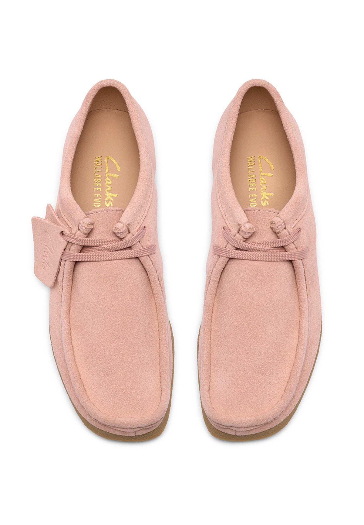 Clarks Originals WALLABEEEVOSH - Sportlicher Schnürer - rose/rosa