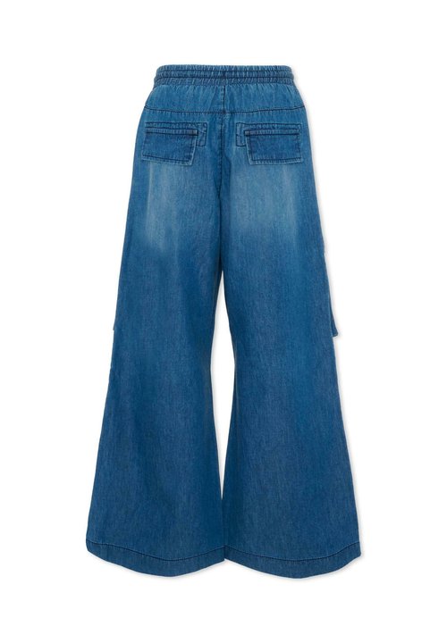 Jean évasé à taille basse - Bleu denim clair - ENFANT | H&M CA