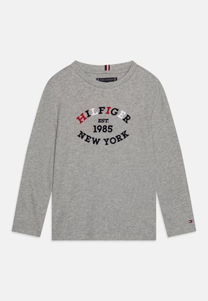 MONOTYPE FLOCK REGULAR TEE - Top dugih rukava - light grey heather