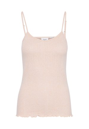 Saint Tropez GRU TANK - Top - sepia rose melange