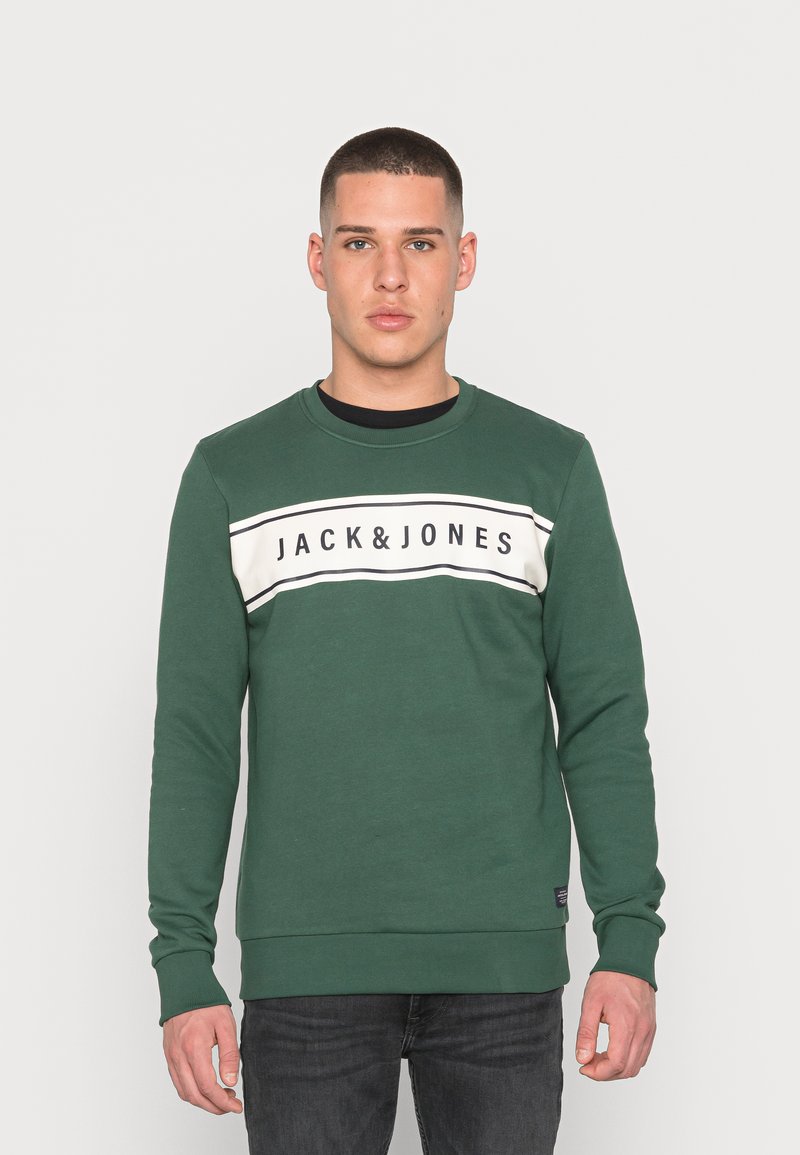 Jack & Jones JORMAST SWEAT CREW NECK Sweatshirt trekking green