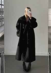 NA-KD Cappotto classico - black