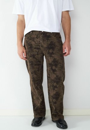 STRAIGHT FIT JEANS - Jeans Relaxed Fit - turkish coffee